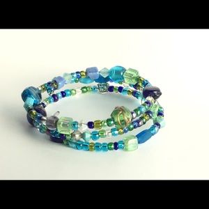 Glass Beads multi color Bracelet